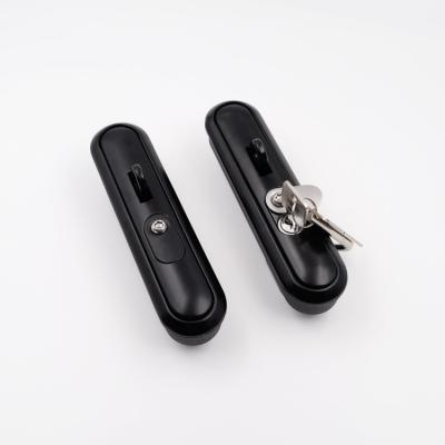 China Zinc Alloy With 304SS A7125/MS864-4 High Security Double Sided Electric Outdoor Cabinet 5G Cable Locks for sale