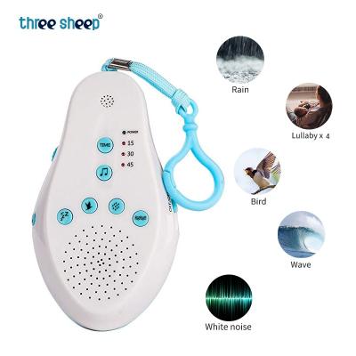 China 2021 Newest Design Sound Relaxation/Sleep Aid S7D Portable White Noise Machine With Baby Cry Sensor And Recording Feature for sale