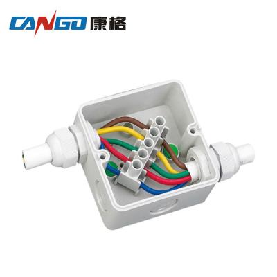 China IP66 Junction Box Mini Plastic Underground Waterproof Electrical Mini Connector Junction Boxes for sale