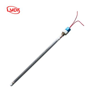 China Industry heating process LYDR 220v 1500w quartz tube heating element, infrared quartz heating tube for solar for sale