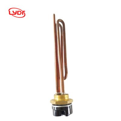 China Factory Industry Hot Sale High Quality Custom Size Tubular Heater Process LYDR Electric Heating Element, Electric Heating Tube For Water Heater for sale