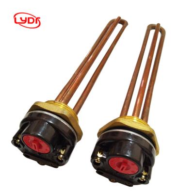 China Industry Heating Process LYDR Customized Electric Heating Tube , Electric Heating Element For Water Heater for sale