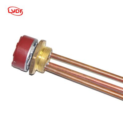 China Industry Heating Process LYDR Customized Electric Heating Tube, Electric Heating Element, Tubular Heater With Temperature Control For Water Heater for sale