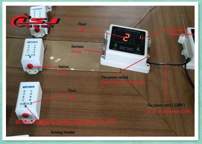 China 220v drahtloses nennendes System von 50 Hz für SC200/200 Zahnstangentrieb-Passagier-materielle Bau-Hebemaschine zu verkaufen