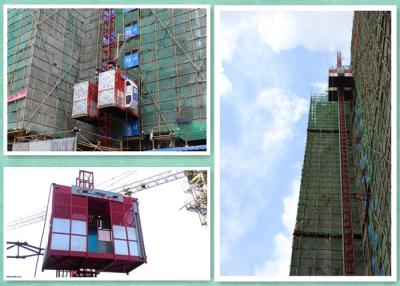 China Construction Site External Elevator Lifts With Cage 3.2*1.5*2.25m for sale