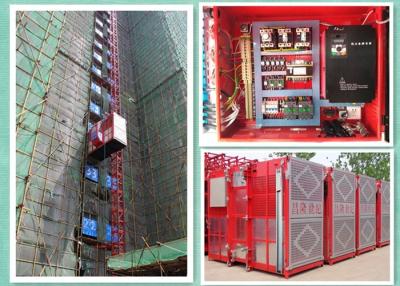 China 2000kg Capacity Rack And Pinion Buck Hoist Elevator For Construction for sale