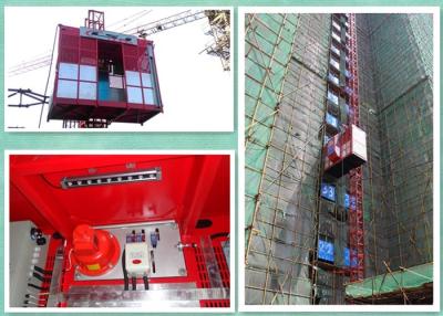 China Material And Passenger Builders Lift For Construction Site 37 Kw Invertor Power for sale