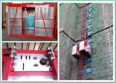 China Construction Site Personnel And Materials Hoist Elevator With Safety Hook for sale