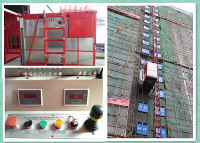 China Construction Site Rack And Pinion Elevator With Safety Door Protection for sale