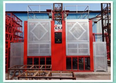 China Stable Operation Man Material Construction Hoist With VFC Control Variable Speed for sale