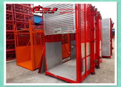 China Dobule Cabin Rack And Pinion Hoist For Power Plants / Bridges Building for sale