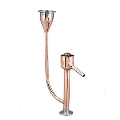 China food & Parrot Proofing Stiller Proofing Beverage Factory Parrot Alcohol Distillation Equipment Fittings Red Copper for sale