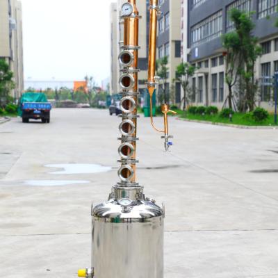 China Super Spirit China Quality Factory Price Illegal Liquor Whiskey Rum Gin Brandy Vodka Spirit Distill Boiler Column Drum Distillation Equipment for sale