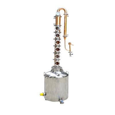 China Popular Winery Household Small Brandy Brewing Equipment Stainless Steel Whiskey Distillation Equipment for sale