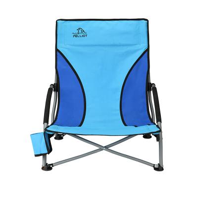 China Convenient to receive outdoor portable folding travel equipment low camping chairs foldable for adults for sale