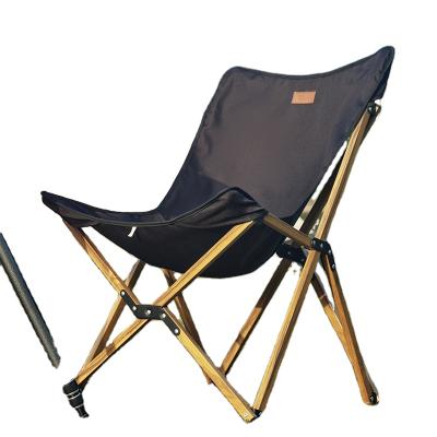 China Convenient to receive camping chair best-selling portable folding lightweight outdoor fishing wooden beach chair for sale