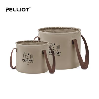 China PELLIOT outdoor glamping other camping portable waterproof foldable round bucket 10L 10L for sale