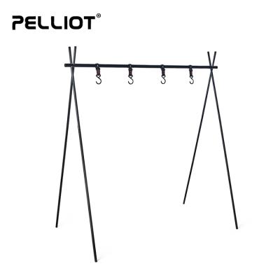 China PELLIOT Outdoor Camping Equipment Folding Aluminum Alloy Hanging Rack 16106201 for sale