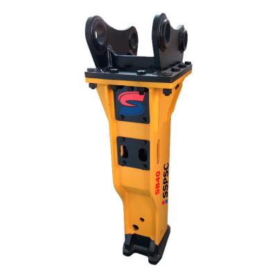 China Yantai SS Maker Mining Chisel 135 Mm Silenced Breaker Type Hydraulic Hammer for sale