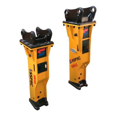 China Silence mining hydraulic breaker made in china factory sspsc breaker hammer factory for sale