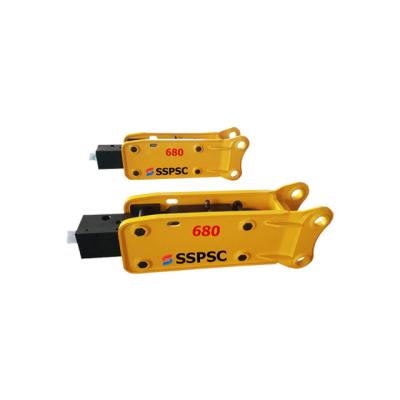 China Mining Hydraulic Hammer For Retro Hydraulic Excavator And Rock Hammer Top Type for sale