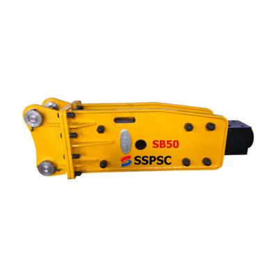 China Demolition sspsc excavator hydraulic breaker for city construction, rock breaker hammer for sale