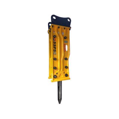 China Hydraulic Demolition Breaker For Skid Steer Attachment , Breaker Hammer For JCB for sale