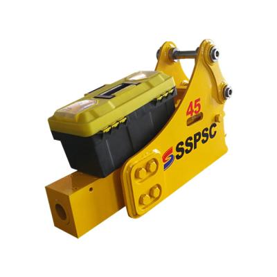 China Rock Breaking Works SSPSC Concrete Pile Shearer Hydraulic Breaker Tools For Excavator for sale