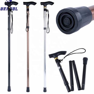 China Aluminum Folding Cane by URPOOL - Sturdy Lightweight Walking Stick for Men and Women Folding Cane Design for Portability and Convenience for sale