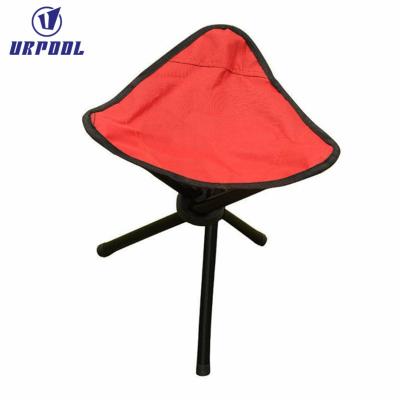 China 6061 Picnic Garden BBQ Stools Tripod Aluminum Camping Rise Three Foot Fishing Chair for sale