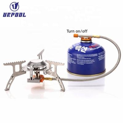 China Manual Camping Stove Burner For Outdoor Camping Outside Lightweight Portable Backpacking for sale