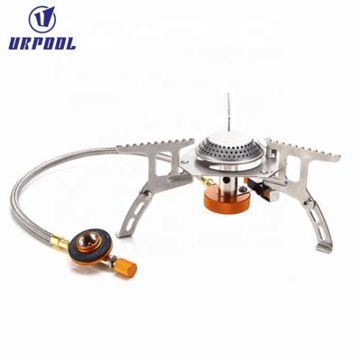 China Camping Stove Manual Foldable Windproof Camping Burner / Stove For Outdoor Backpacking / Hiking for sale