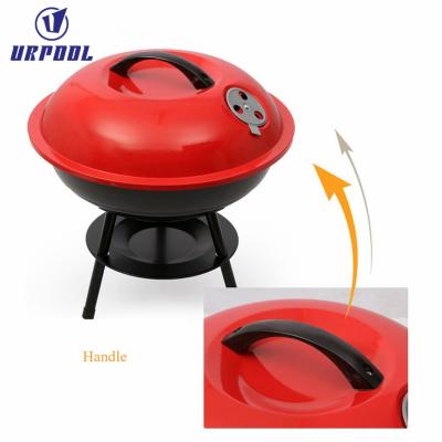 China Outdoor Grilling Stainless Steel BBQ Accessories Kit 14 Adjustable Height BBQ Grill Korean Smoker Stainless Grill for sale