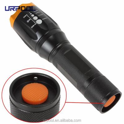 China Emergency Zoomable Night Vision 10m Seizable Infrared Light Range 5W LED Aluminum Flashlight 1 x 3.7V 18650 Battery for sale