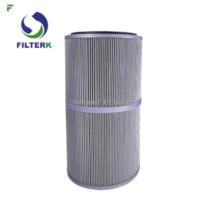 China Polyester+waterproof anti-oil+antistatic FILTERK GS3160 filter cartridge used in dust collector systems for sale