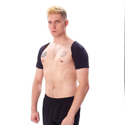 China High Quality Shoulder Support Neoprene Shoulder Brace Strap Back Support Skin-friendly Breathable Adjustable for sale