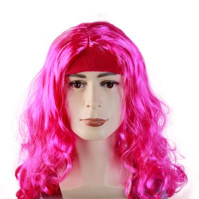 China Adult Synthetic Hair Deep Curly Cuticle Aligned Wig for sale