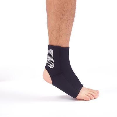 China High Quality Bamboo Charcoal Sleeve Performance Ankle Foot Compression Sports Elastic Ankle Brace for sale