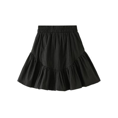 China Low Price Fashion Women Dress Breathable Wholesale High Quality Hot Waist Pleated Skirt for sale