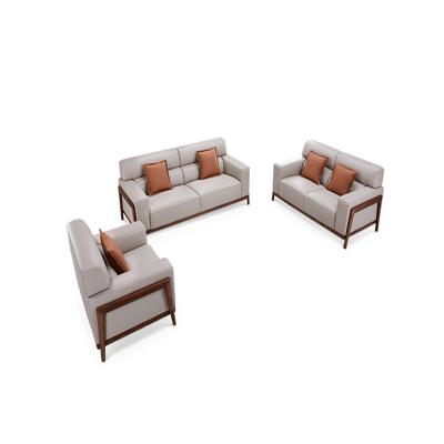 China Modern European Modern Lobby Living Room Hotel Couch Micro-fiber Style Sectional Sofas Set for sale