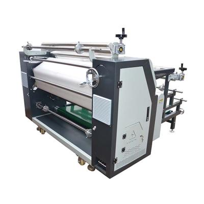 China Garment Shops 1700*600 Oil Roller Sublimation T-shirt Fabric Transfer Printing Machine With Wide Format Digital Fabric Printing for sale