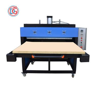 China Building Material Shops 100*120cm Pneumatic Double Stations Large Format Automatic Sublimation Heat Transfer Printing Machine for sale