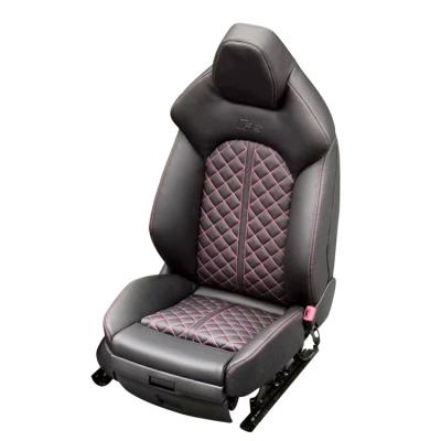 China Luxury And Comfortable A3 A4 A5 A6 A7 A8 Q3 Q5 Q7 Carbon Fiber Bucket Seat For All Audi To RS Car Accessories Racing Sports Seats Custom Leather Design for sale