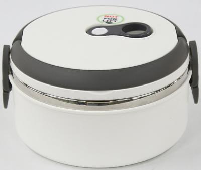 China PORTABLE Stainless Steel With Hot Insulated Round Food Bowl Food Container Insulation Lunch Box for sale