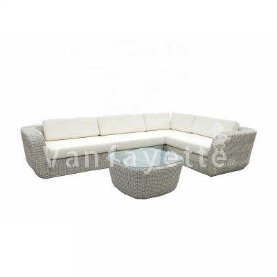 China Garden Corner Sofa Garden Furniture Sets Garden Sofa Set Modern Wicker Patio Furniture for sale