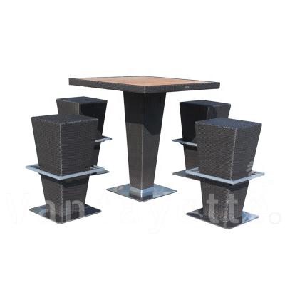 China Modern Outdoor Bar Stool Set Furniture Guangzhou Italian Metal Bar Stool Rattan Cheap Bar Stools for sale