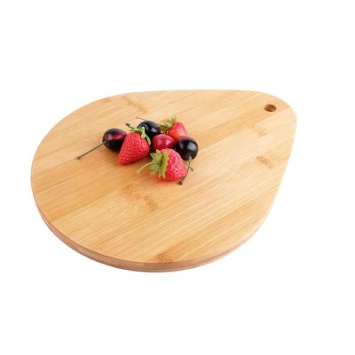 China 3-Piece Healty Kitchen Board Sustainable Bamboo Meat Chop Bamboo Cutting Board Set With Hole for sale