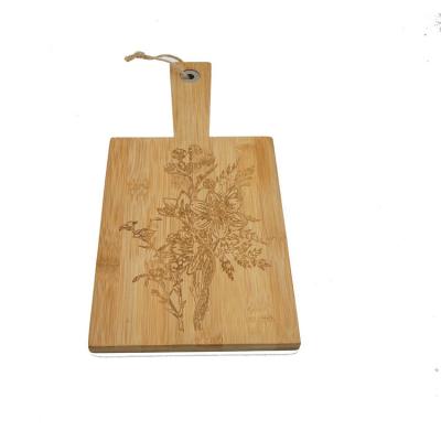 China Sustainable Manufacturer Quality Bamboo Cutting Board With Rack For Kitchen for sale