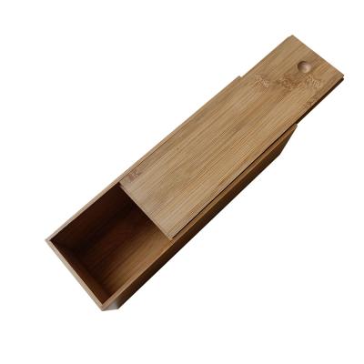 China Sustainable Eco - Friendly Bamboo Box With Lid Bamboo Storage Box for sale