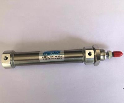 China AIRTAC Shops Standard Stainless Steel Cover MA-U Dual Action Mini Through Hole Air Spring Flat Rear Pneumatic Cylinder for sale